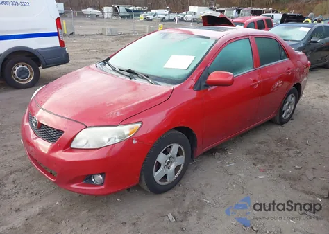 2010 Toyota Corolla Le из США, поврежденный, VIN 2T1BU4EE3AC294882